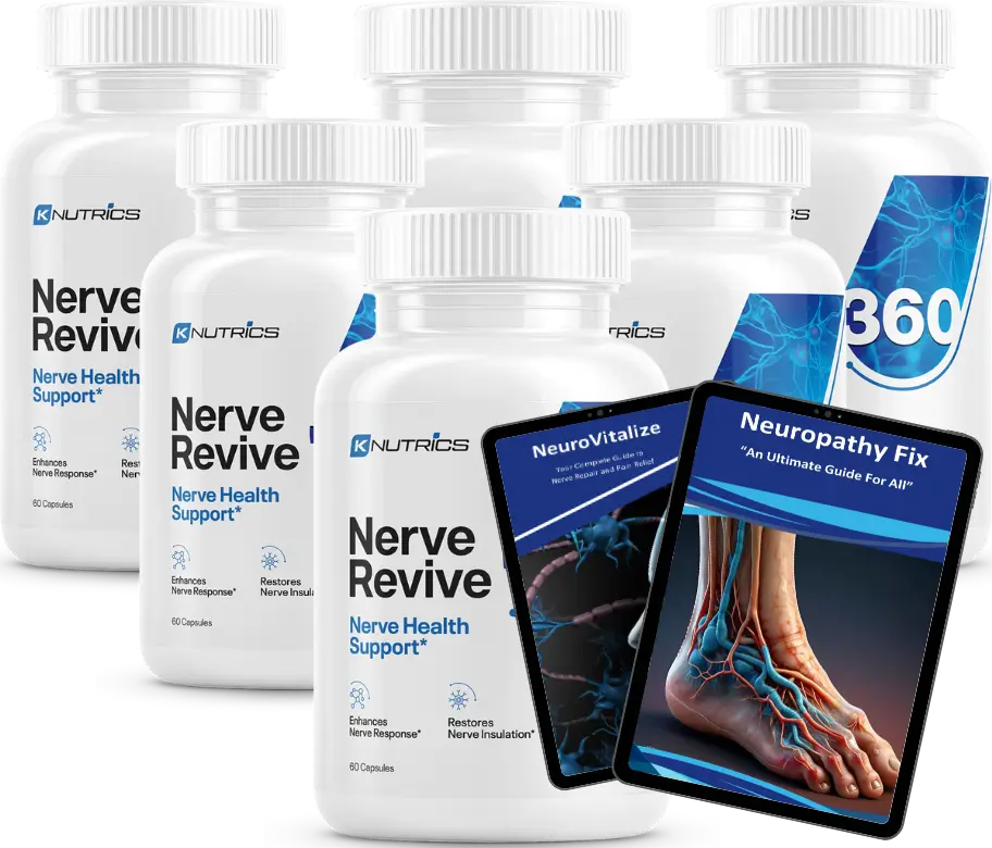 Nerve Revive 360 6 Bottles with Bonus